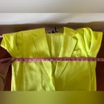 DKNY NWT Patch Pocket One-Button Yellow Blazer Modern Fit Lightweight Size XS Photo 7