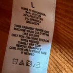 Aeropostale L Mustard Yellow Top Cropped Snap Front Rib Knit Y2K Fall Casual Photo 7