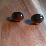 Baltic Amber Sterling Silver Stud Earrings Photo 1