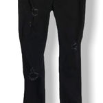 Hollister Womens Black Jeans Sz 0 Long High Rise Super Skinny Distressed Ripped Photo 0