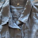 WOMEN'S jean button down shirt medium Photo 1