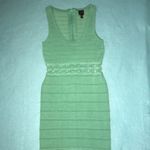 2B BEBE mini tank “sugar mint” dress with cut outs NEW size S Green Photo 2
