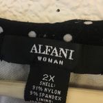 Alfani Low Cut V Scoop Neck Top | Shirt | Blouse Photo 2