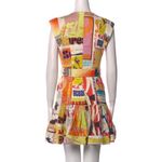 Zimmermann NWOT  Multicolor Fluted Mini Dress Photo 6