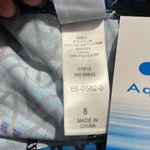 Aquabelle size 8 blue chlorine resistant swimwear shorts 16" inseam nylon blend Photo 4