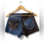  High - Rise Shorts  Hollister Soft Stretch two tones cut off jeans NWT Photo 8