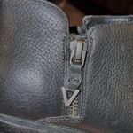 Vionic Cecily Black Leather Waterproof Ankle Booties Photo 4