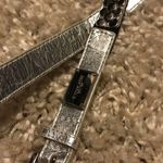Michael Kors MK 1” silver belt Photo 0