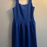 Women's Summer Casual Square Neck Dress Cute Sleeveless High Waist A Photo 2