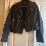 Topshop  Black Leather Jacket Photo 0