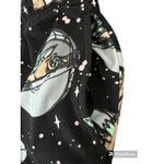 Star Wars  Pajama‎ Pants Womens XL Black Yoda All Over Graphic Print Drawstring Photo 3