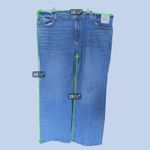 Abercrombie & Fitch NWT Abercrombie The 90s Relaxed High Rise Jean Plus Size 24 Short Y2K Classic Photo 9