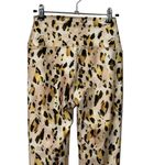 Carbon 38 Womens High Rise 7/8 Legging Watercolor Leopard Pull On Size Small Photo 4