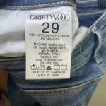 Driftwood  Jackie High Rise Jeans Womens Size 29 Embroidered Starry Night Stretch Photo 11