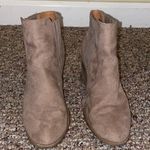 Qupid Womens  Suede Ankle Booties Photo 0