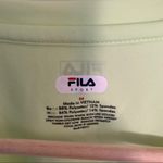 FILA NWOT  neon stretch workout shirt Photo 1