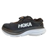 Hoka  One One Bondi 8  Mens Sneakers Size 10.5D Running Comfort Black White Photo 1