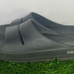OOFOS OOahh Recovery Slides Black Men’s 10 Women’s 11 EU 44 Comfort Sandals Photo 0