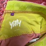 YITTY  Plusshy High Waist Shaping Leggings Size Large Pink Velour Velvet Photo 3