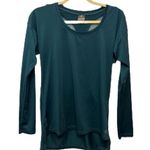 Calia Long Sleeve Mesh Back Racerback Tee | Teal | XS Photo 0