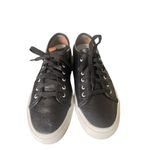 Frye  Gia Low Lace Leather Sneakers Black Size 8M  Casual Photo 10