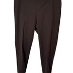 Karen Kane chocolate brown pull on piper ankle length pants size 20W Photo 0