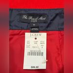J.Crew The Pencil Skirt Vibrant Red Wool Blend Nwt Size 6 Photo 3