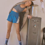 Free People NWOT  Movement The Way Home Colorblock Shorts - Royal Blue/Silver - S Photo 0