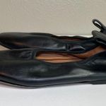 ATP All Tomorrows Parties Womens Shoes Black Leather Flats Size 40 Slip On Italy Photo 0