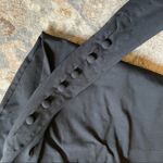 Cynthia Rowley Long Button Sleeve Black Crepe Cocktail Dress XS Photo 4