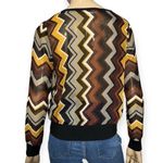 Missoni for Target Women's S Brown Black Zig Zag Chevron V Photo 4