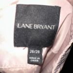 Lane Bryant  blush pink drawstring 26/28 lightweight jacket Photo 3