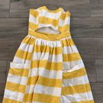 Mara Hoffman 🎉HP🎉  yellow striped dress Photo 2
