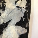 ZARA  black/ white paint skinny power stretch jeans Photo 6