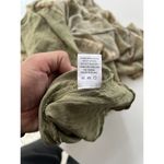 Blush  & Day Women’s sz Large Green Cream Dress Pink Floral design Tie Photo 13