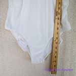 Vineyard Vines New!  Textured Scallop One‎ Piece Swim White Cap, size M Photo 5