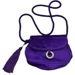 Saks 5th Avenue Saks Fifth Avenue Rhinestone Satin Mini Purse Evening Event Special Occasion Photo 1