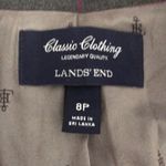 Lands' End Lands’ End grey pink windowpane plaid blazer WOMENS SIZE 8P 8 Petite Career Work Photo 8