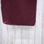 Frank & Eileen Womens Size 12 Kinsale Maroon Velvet Pants EUC Photo 3