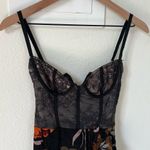 Katie May Revolve Take a Sip Midi Dress in Black 70's Floral Photo 4