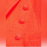 L'Agence  Brooke Double-Breasted Cropped Blazer, Orange, SZ 2, $650 Photo 6