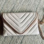 Sondra Roberts Squared White/Gold Crossbody Bag Photo 6