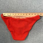 J.Crew Swim Bottom Orange Scrunchie Hipster Bikini Size Medium Low Rise BH480 Photo 6