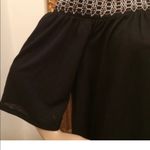 Apt. 9 Womens A.P.T. 9 Off Shoulder top Semi Loose Top Black Size Small 3/4 Sleeve NEW Photo 2