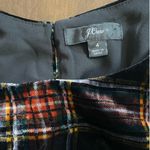 J.CREW Stewart Tartan Plaid Velvet Tank Top Shell Women's Photo 10