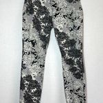 Candie's Jeans Junior11 Black & White Floral Print Flowers Denim Pants Photo 0