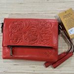 Patricia Nash  crossbody Vintage Vegetable
Tanned Floret Tooled women’s bag Photo 0