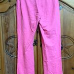 Soffe Pink wide leg low rise cotton pants #cottonlove Photo 1