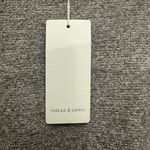 Thread And Supply Cozy Life Perch Top Size Medium Gray Loungewear Crop Oversized Photo 3