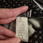 Vamp Vintage Black Patterned Flare Pants Corporate Goth 90s/Y2K Size Medium Photo 3